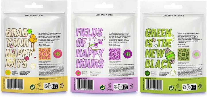 Produktbild Craze Bodyness Badesalz Assortiert (Badesalz, 160 g)