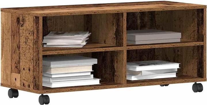 Image du produit vidaXL Meuble TV Vieux bois 90x35x35 cm Bois composite (35 x 35 x 40.50 cm)