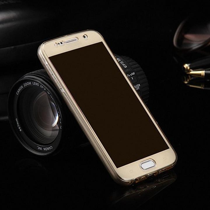 Produktbild König Design Handyhülle für Samsung Galaxy J5 (2015) Schutzcase Backcover Bumper Etuis Gold (Samsung Galaxy J5 (2015))