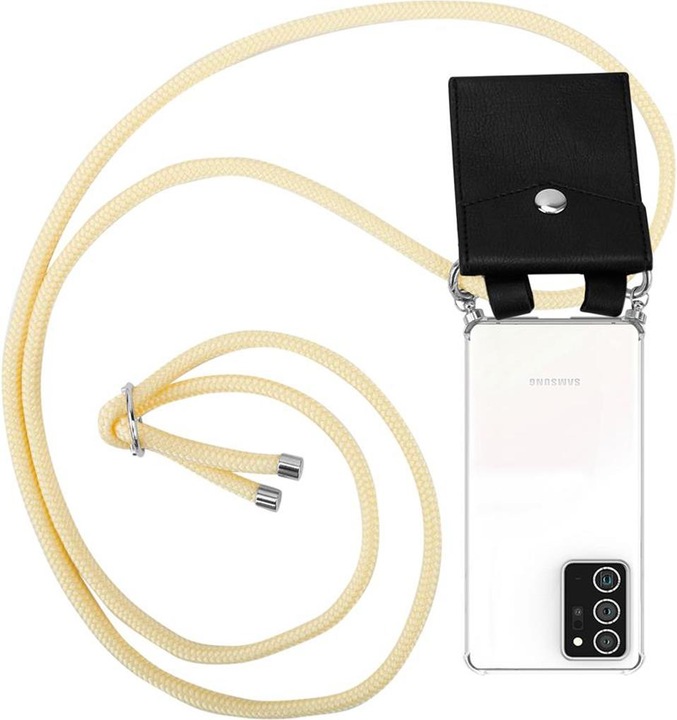 Produktbild Cadorabo TPU Handy Kette SILBER Cover