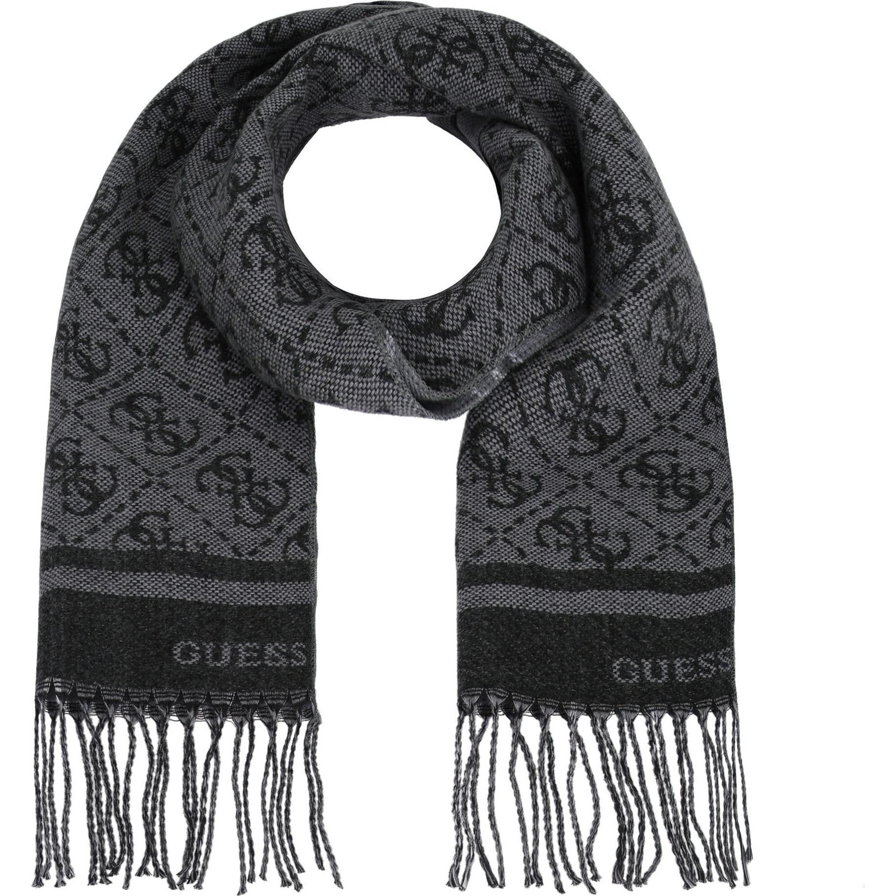 Guess, Damen, Schal, Mito Schal 175 cm, Schwarz
