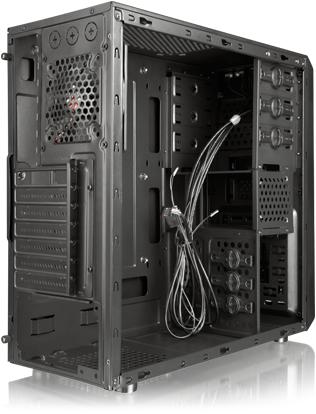 Produktbild Raijintek Arcadia schwarz (ATX, mATX, Mini-ITX)