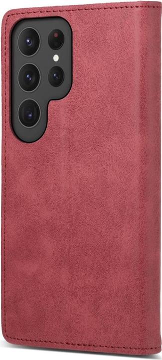 Actual product image Cover-Discount Cover with RFID blocker red (Samsung Galaxy S24 Ultra)