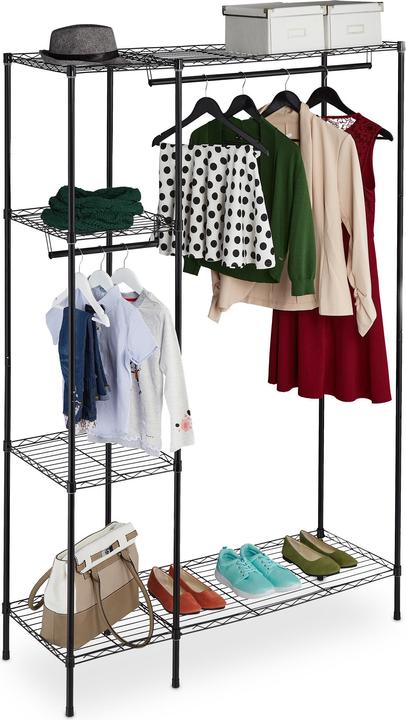 Relaxdays Kleiderschrank (120 x 45 x 180 cm)