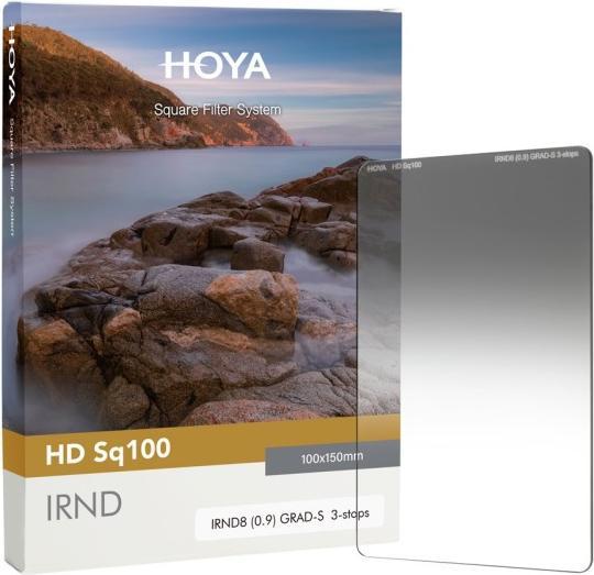 Produktbild Hoya HD Sq100 IRND8 Graufverlauffilter 100x150mm (15000 mm, ND- / Grauverlauffilter, 8 mm)