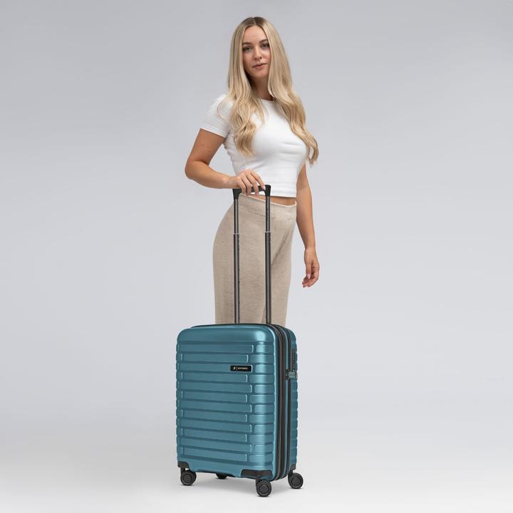 Image du produit Pactastic Collection 04 THE CABIN + 4 roues trolley cabine S 55 cm avec soufflet extensible (40 l)