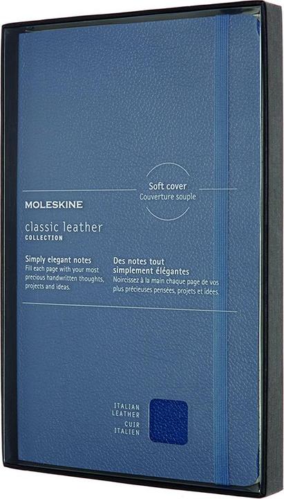 Immagine prodotto Moleskine Copertina in pelle del taccuino (130 x 210 mm, Righe, Copertina morbida)