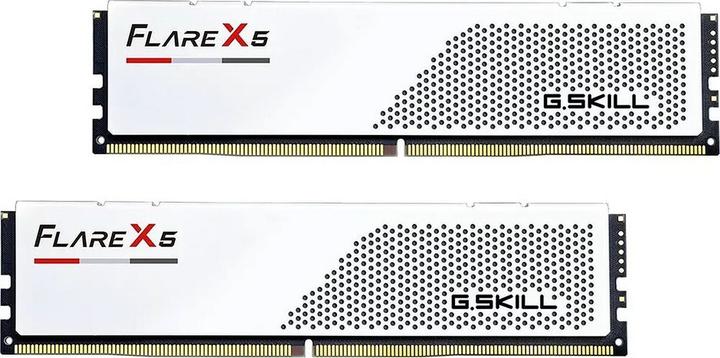 Immagine prodotto G.Skill FLARE X5 AMD DDR5 2X16GB 6000MHZ CL36-36 EXPO WHITE F5-6000J3636F16GX2-FX5W (2 x 16GB, 6000 MHz, RAM DDR5, DIMM)