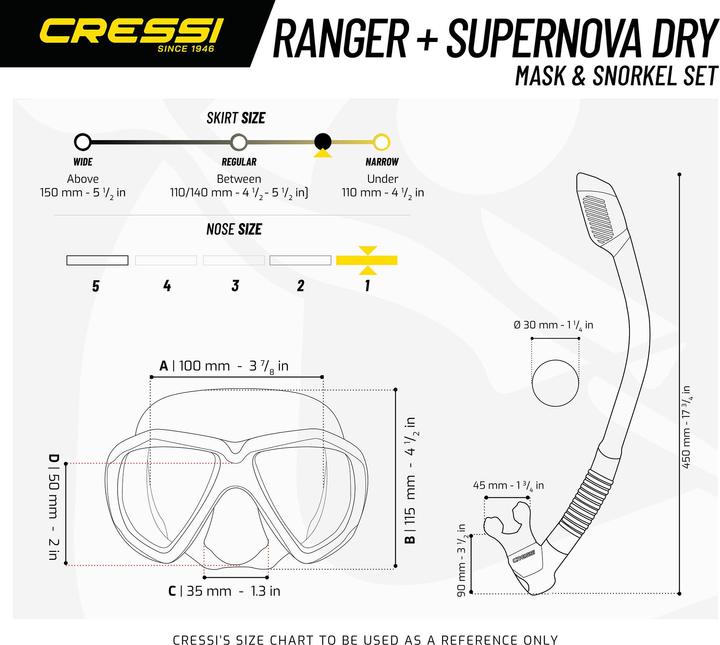 Immagine prodotto Cressi Ranger + Dry