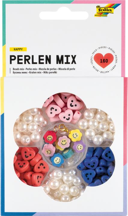 Actual product image Folia Bead mix Smiley