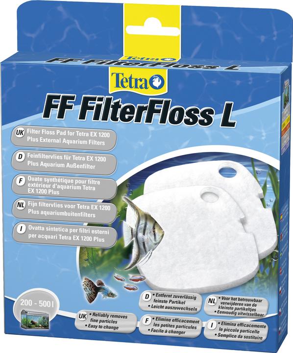 Tetra Tec FF Fine filter fleece 1200 2 pieces (External filters, Internal filters, Fresh water)