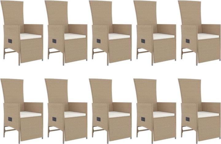Produktbild vidaXL Garten Essgruppe (240 x 90 x 75 cm)