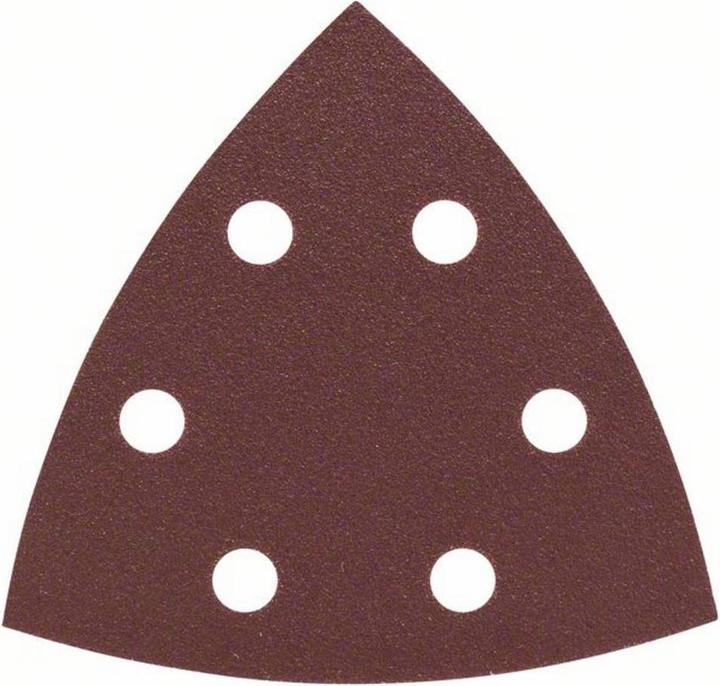 Produktbild Bosch Zubehör Schleifblatt-Set für Deltaschleifer, 93 mm, 120, 6 Löcher, 25er-Pack (120)
