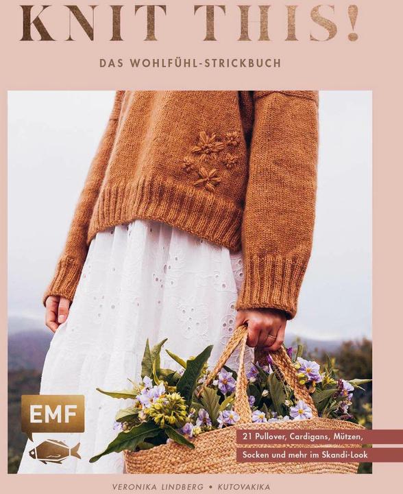 Actual product image Knit this! - Das Wohlfühl-Strickbuch (German, Judith Kutscher, Veronika Lindberg, 2023)