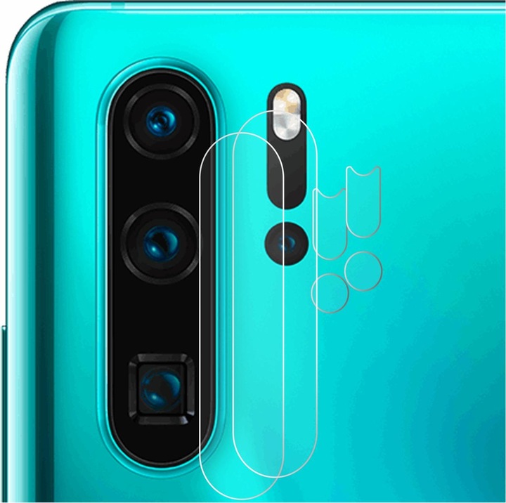 Actual product image ScreenLeaf Protective film sustainable screen protector screen protector film clear transparent (2 Piece, Huawei P30 Pro New Edition)