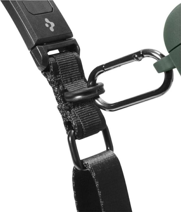 Actual product image Spigen Da30m Universaler Lanyard-Tragegurt Crossbody Schwarz