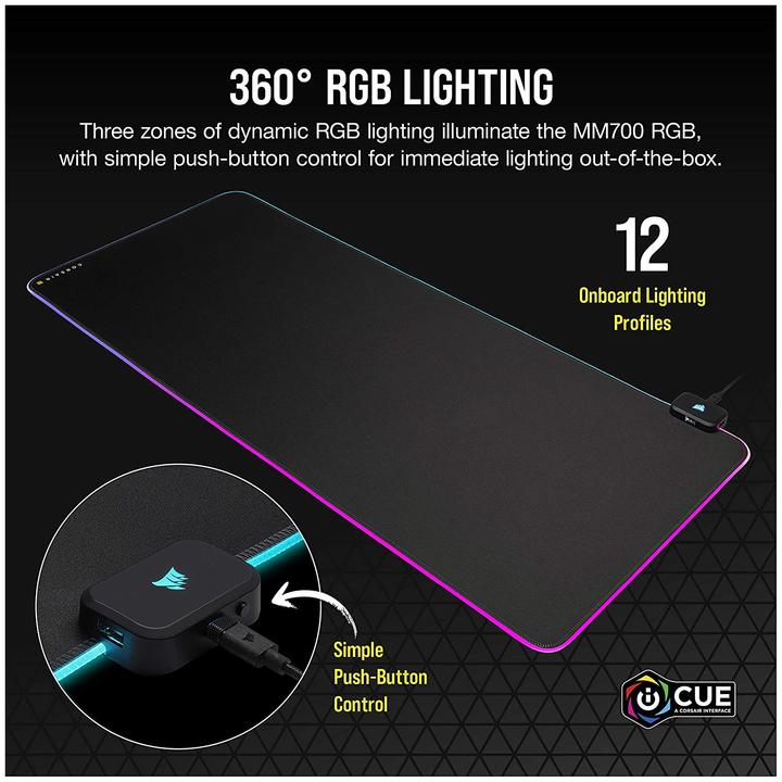 Image du produit Corsair MM700 RGB Extended (XL)