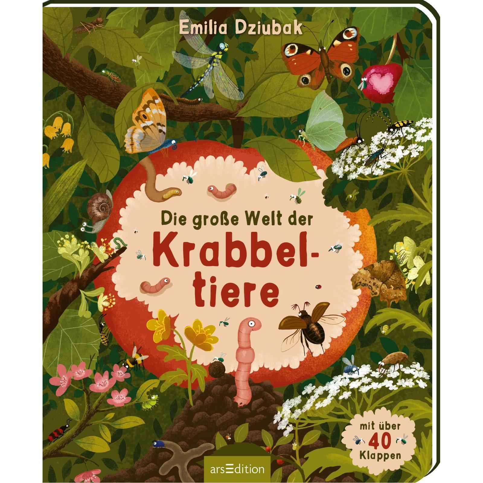 Die grosse Welt der Krabbeltiere, Kinderbücher von Emilia Dziubak, Andreas Jäger