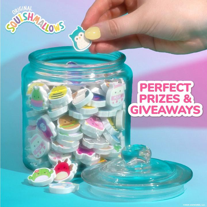 Produktbild Squishmallows - Eraser Set 25 Pcs - (333-231675)