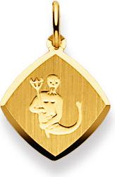 Image du produit Natsumi Schmuck Pendentif signe astrologique Verseau en or jaune 18K/750 (750/18 K Or jaune)