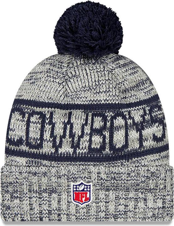 Actual product image New Era Bommel Wintermütze Sideline Dallas Cowboys (One size)