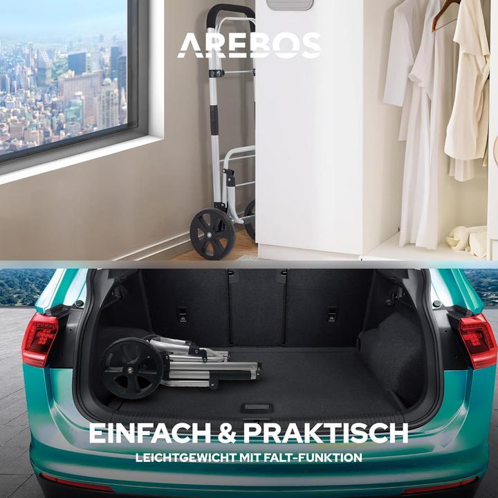 Actual product image Arebos Shopping trolley