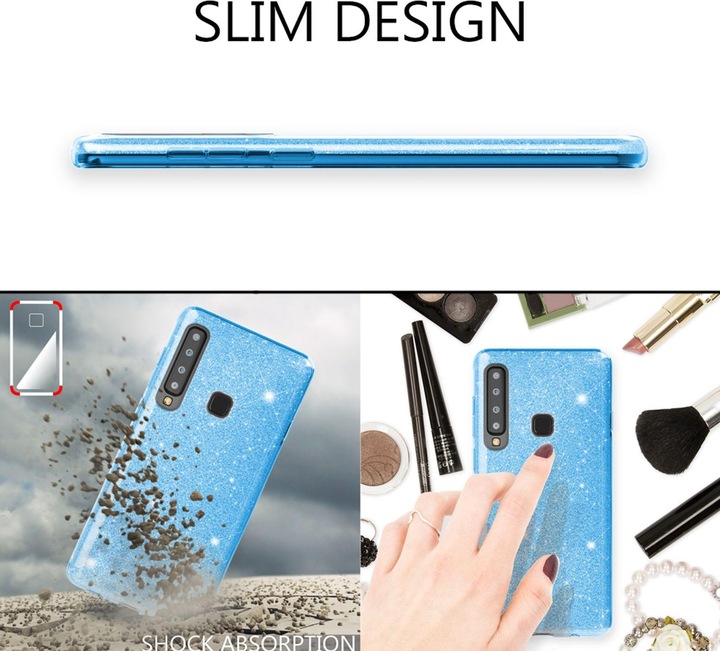 Image du produit Nalia Étui à paillettes (Samsung Galaxy A9)
