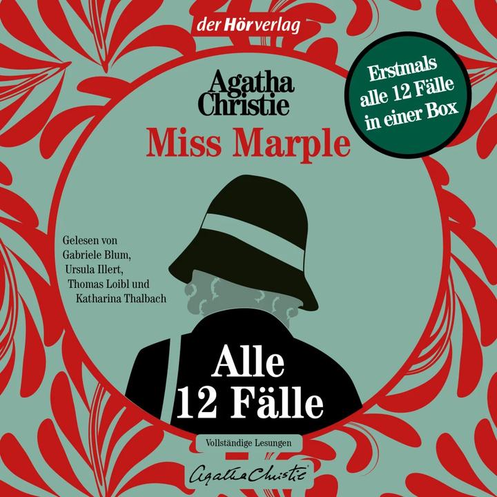 Produktbild Miss Marple – Alle 12 Fälle (Agatha Christie, Deutsch)