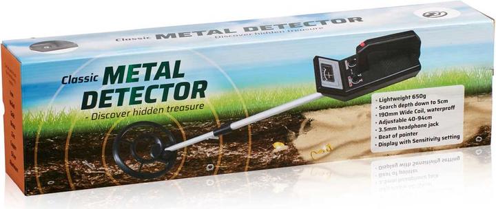 Produktbild ET Toys UNKNOWN - Metal Detector - Black (MD3008)