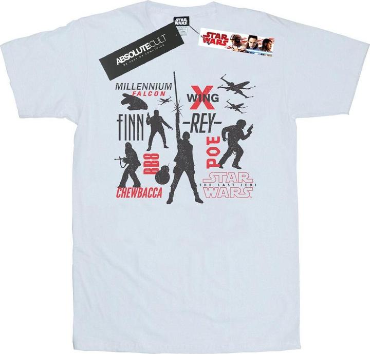 Image du produit Star Wars - T-shirt THE LAST JEDI REBELLION SILHOUETTES - Homme (3XL)