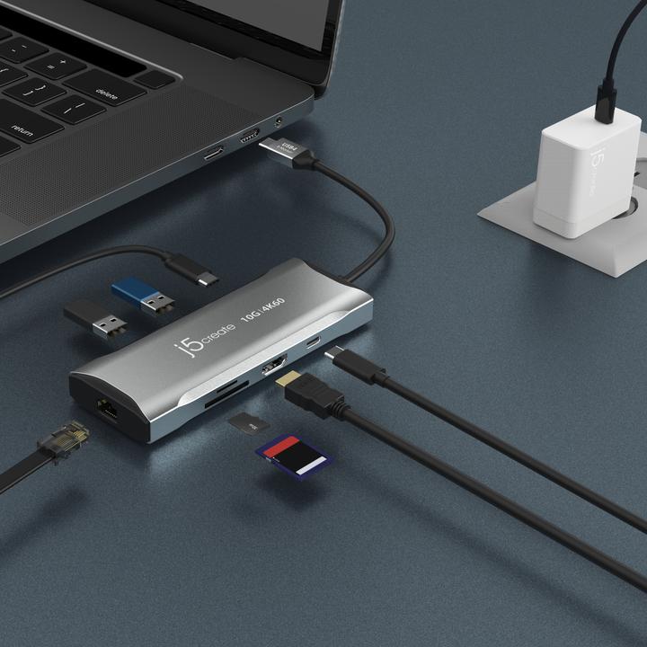 Immagine prodotto j5Create JCD393 (USB-C, 1 Porti)