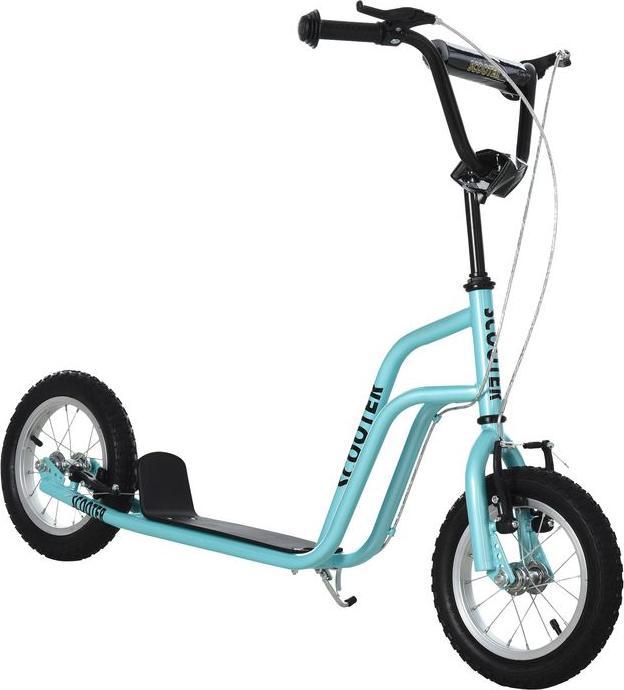 Image du produit Swisshandel24 Scooter trottinette enfant trottinette ville Kickboard avec pneus 12 pouces à partir de 5 ans bleu