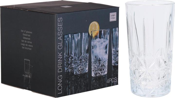 Actual product image Excellent Houseware Elegant glass set (0.30 l, 4 x)