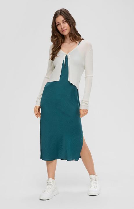 Produktbild s.Oliver Strickjacke Strickjacke aus Viskosemix (XL)