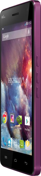 Actual product image Wiko Highway 4G (16 GB, Violet, 5", 16 Mpx, 4G)