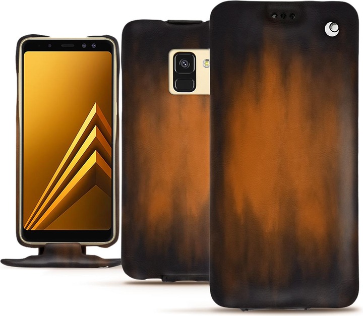 Noreve Lederschutzhülle vertikal (Samsung Galaxy A8 (2018))