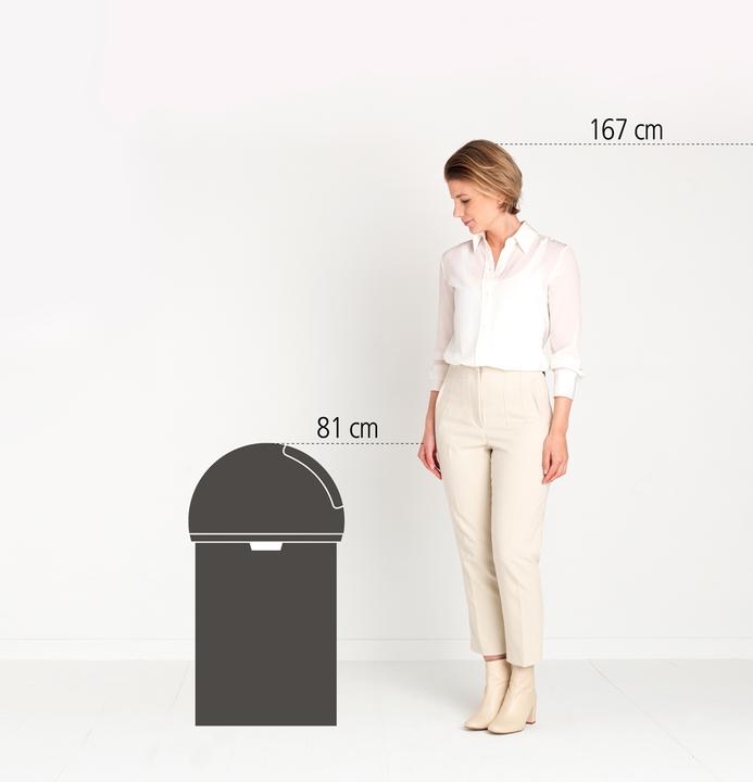 Actual product image Brabantia Push Bin (60 l)