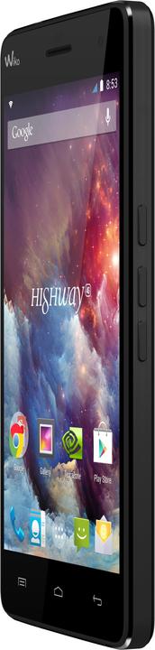 Actual product image Wiko Highway 4G (16 GB, Black, 5", Single SIM, 4G)