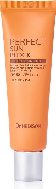 Actual product image Dr. Hedison Perfect Sun Block Cream (Suntan cream, SPF 50, 50 ml)