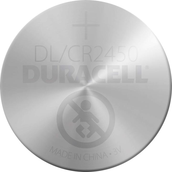 Image du produit Duracell Pile au lithium, pile bouton, CR2450, 3V (2 pcs, CR2450, 620 mAh)