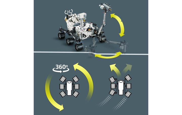 Produktbild LEGO NASA Mars Rover Perseverance (42158, LEGO Technic)