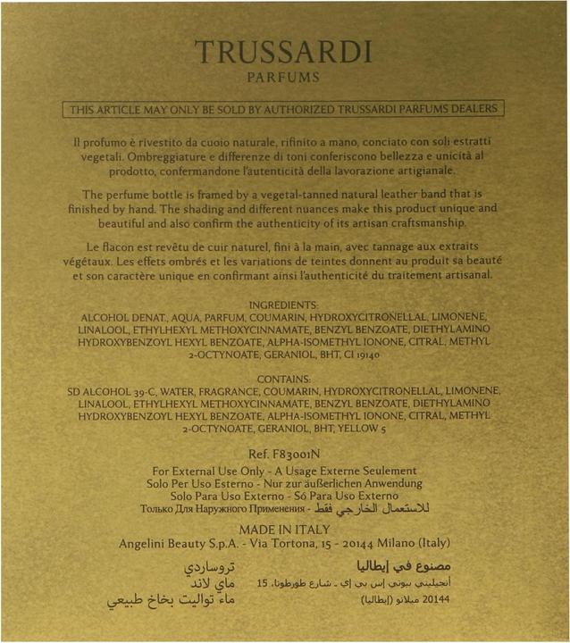 Actual product image Trussardi My Land (Eau de toilette, 50 ml)