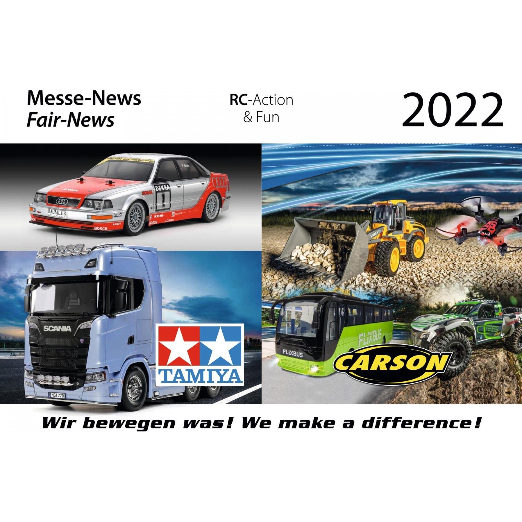Carson TAMIYA-CARSON Toy Fair News 2022 DE/EN