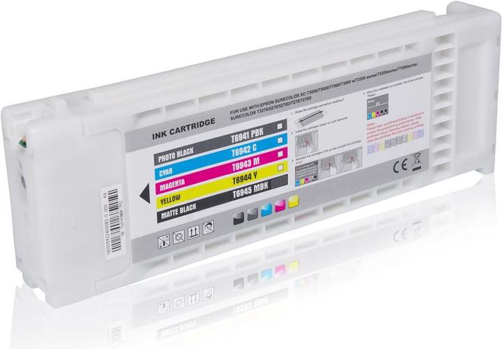 Actual product image Inkadoo Ink Cartridges compatible with Epson C13T694500 / T6945 Ink Cartridge, black Black (FC)