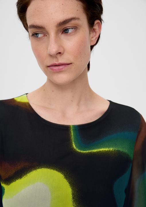 Actual product image s.Oliver Kleid Maxikleid aus Mesh (36)