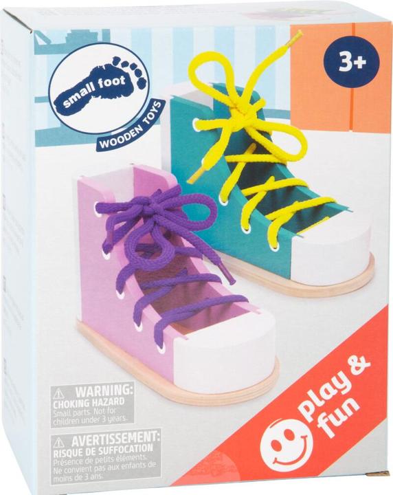 Produktbild small foot Bunte Fädelschuhe