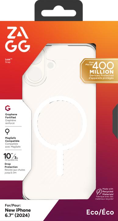 Image du produit Zagg Luxe Snap (Apple iPhone 16 Plus)