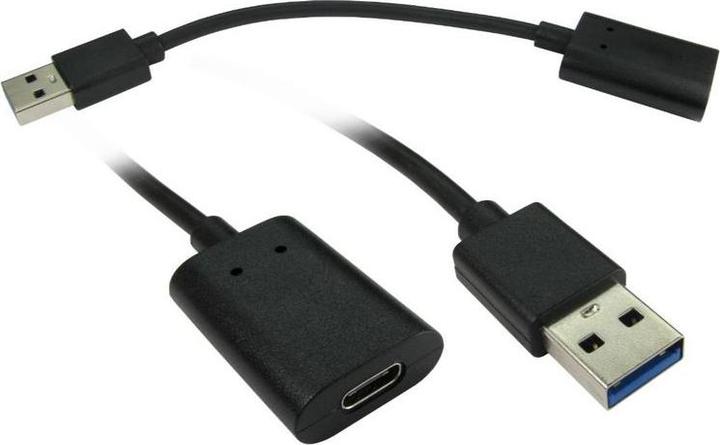 Actual product image RS PRO USB cable, USB C / USBA, 150mm USB 3.0 (0.15 m)