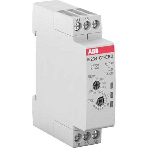 ABB E234CT-EBD Relè temporizzatore a impulsi lampeggianti di avviamento, Relais