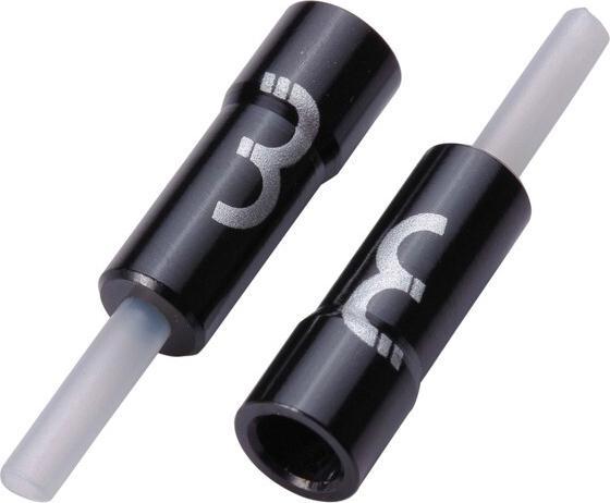 BBB Anschlaghülse Alu 4mm schwarz